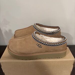 🖼💖 Ugg Tasman Chestnut Suede Women's Slippers 🔥